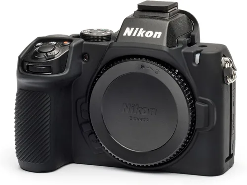 Miniatura 2 de easyCover - Funda de silicona para cámara - Protección para tu cámara Nikon Z50 II - Negro
