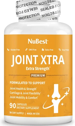 Miniatura 6 de NuBest Joint Xtra - Suplemento de apoyo articular Fórmula de salud articular con triple fuerza articular - Glucosamina, condroitina, cúrcuma, MSM