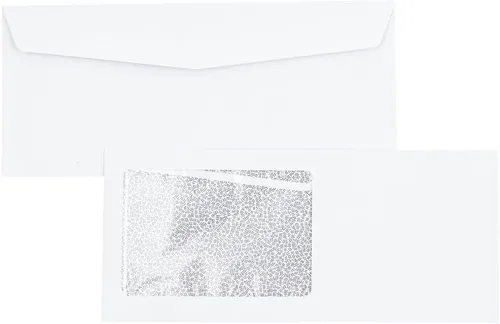 Miniatura 10 de LUXPaper Sobres comerciales con solapa #10 4 1/8 pulgadas x 9 1/2 pulgadas Lino natural Texto de 24 libras 50 unidades 24 libras. Lino