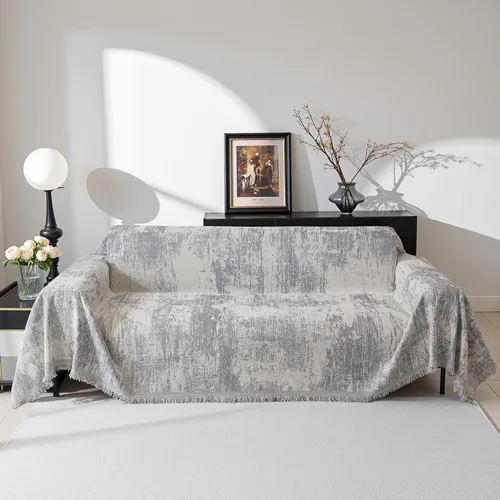 Miniatura 20 de MEETSKY Fundas para sofá modular de 3 cojines, lavables, mezcla de felpilla suave, protector de muebles, funda decorativa de estilo moderno