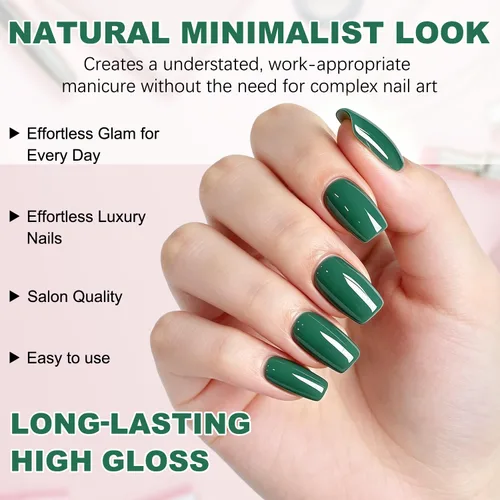 Miniatura 6 de Vishine Juego de esmaltes de uñas de gel, 6 colores, caja de regalo de arte de uñas, kit de esmalte de gel UV LED, 6 unidades, 0.3 fl oz
