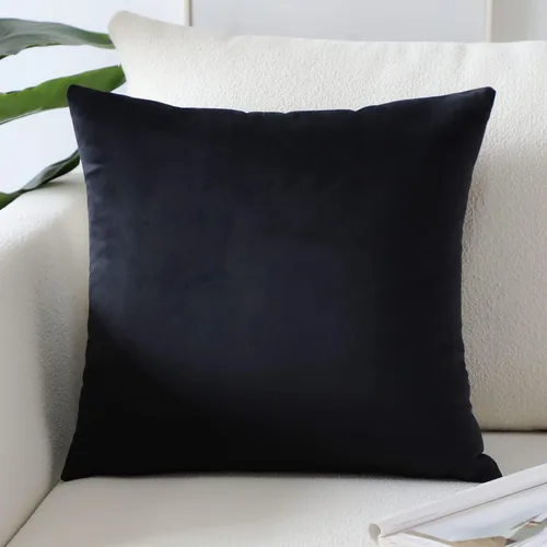 Miniatura 24 de Artscope Fundas de Almohada de Terciopelo de Lujo Súper Suaves Decorativas Cuadradas Fundas de Cojín para Sofá Sillón Dormitorio Decoración