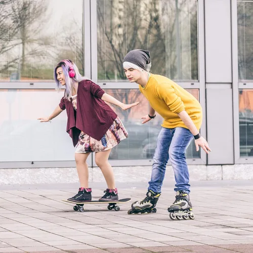 Miniatura 6 de PATIKIL Ruedas de patinaje en línea de 2.756 in de diámetro exterior con rodamientos, paquete de 8 ruedas de repuesto 82A, accesorios de repuesto