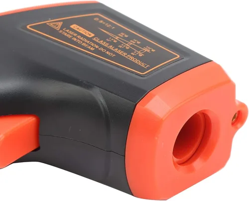 Miniatura 7 de Pistola de medición de temperatura, termómetro infrarrojo, termómetro industrial, con pantalla LCD GM320S para tuberías de agua caliente, partes