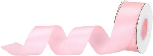 Miniatura 234 de MECCANIXITY Cinta de satén de 3/8 pulgadas de 50 yardas, de grogrén, de seda sólida, fina para ramo de boda, para regalo del día de San Valentín