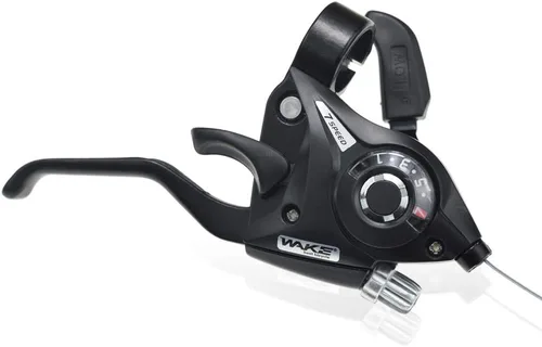 Miniatura 2 de Palancas de Freno de Bicicleta y Cambios 3x7 de 21 Velocidades con Indicador de Marchas y Cable de Freno V para Bicicleta de Montaña, Bicicleta