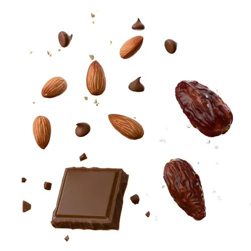 Miniatura 6 de Bearded Brothers Barras energéticas veganas orgánicas, sin gluten ni soja, paleo, enteras 30 Sin OMG, bajas glucémicas, altas en proteínas, fibra