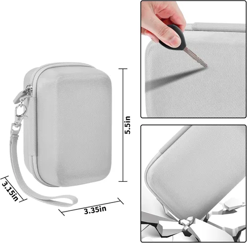 Miniatura 5 de Comecase Funda de transporte para cámara digital compatible con CAMKORY/para VAHOIALD/para Canon PowerShot G7X/para Kodak Pixpro/para Sony DSCW800