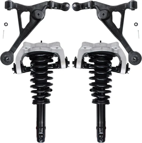 Detroit Axle - Kit de puntales delanteros para Chrysler Sebring Dodge Stratus 99-00 Cirrus Plymouth Breeze 99-06, muelle helicoidal de 2 puntales