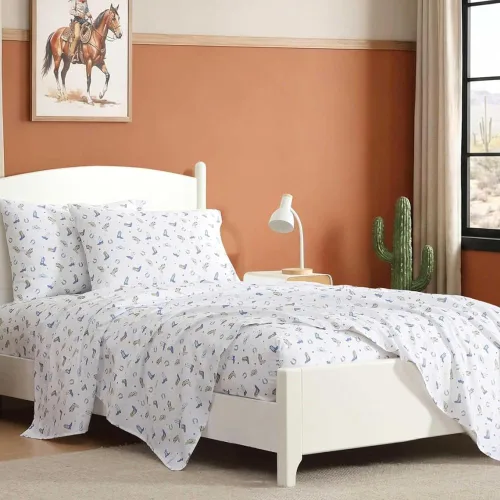 Miniatura 11 de Wrangler - Juego de sábanas tamaño Queen, ropa de cama ultrasuave y ligera, ligera para comodidad durante todo el año, bolsillos profundos, sábanas