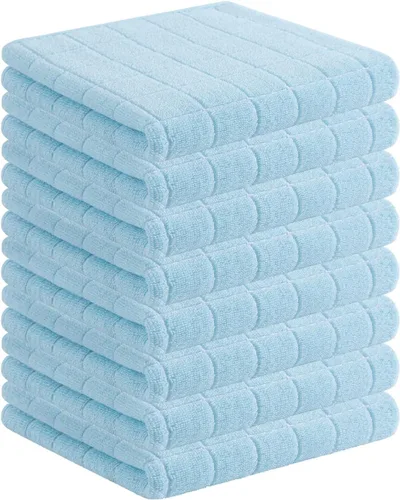 Miniatura 32 de Homaxy Paños de cocina 100% algodón de felpa, toallas de cocina ultra suaves y absorbentes para la cocina, adecuadas para secar y lavar platos