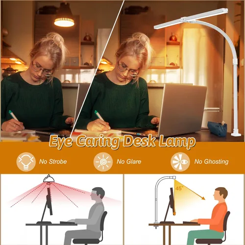Miniatura 5 de Generic Lámpara de escritorio led (blanca), RBT-DL-S01