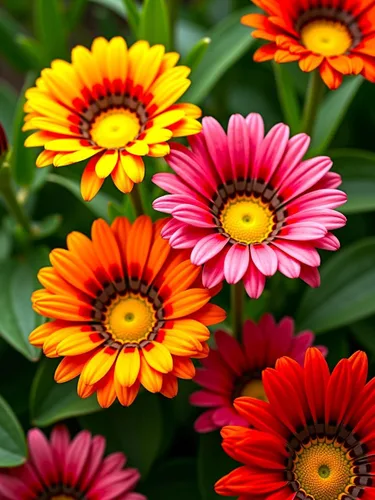 Miniatura 3 de Semillas Multicolor Gazania Seed Mix 100+ Semillas para cultivar flores del tesoro