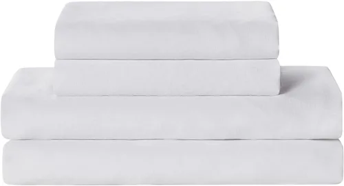 Miniatura 13 de YnM Juego de sábanas refrescantes con 100% rayón derivado de bambú, tela 500TC con 2 fundas de almohada y sábana encimera, bolsillo profundo de 19