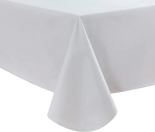 Miniatura 15 de LIBERECOO Mantel de vinilo con reverso de franela, verde hierba, impermeable, resistente a las manchas, mantel fácil de limpiar para vacaciones