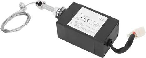 Miniatura 2 de Válvula solenoide de flameout XHQ PT Disel Motor Electroválvula regulador normalmente abierto con interruptor incorporado Válvula de carrera
