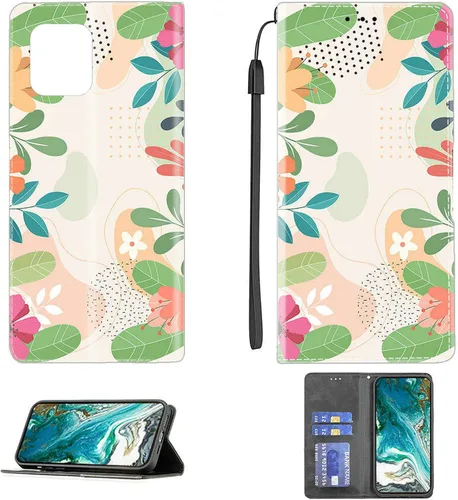 Miniatura 420 de Funda para Moto One Zoom compatible con Motorola One Zoom Phone Case Flip Stand Cover Magnetic Close YHD