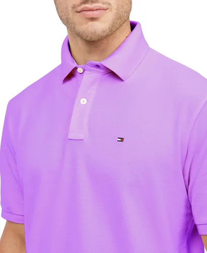 Miniatura 85 de Tommy Hilfiger Polo de piqué de algodón de manga corta para hombre en ajuste regular