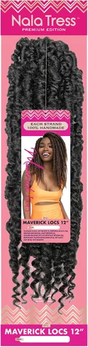 Miniatura 6 de Janet Colección Crochet Trenzas Nala Tress Maverick Locs 24