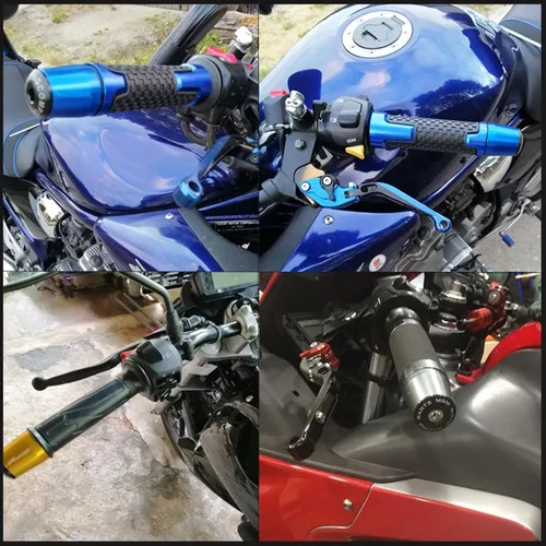 Miniatura 3 de Manillar de motocicleta para manillar de motocicleta, extremos deslizantes, tapa deslizante, contrapeso para BMW F650GS F 650 GS F 650GS Puños