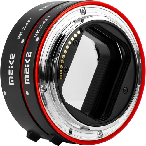 Miniatura 3 de Meike MK-Z-AF1 Anillo adaptador de tubo de extensión macro de enfoque automático de metal (0.433 in+0.709 in) compatible con Nikon Z5 Z6 Z7 Z6II