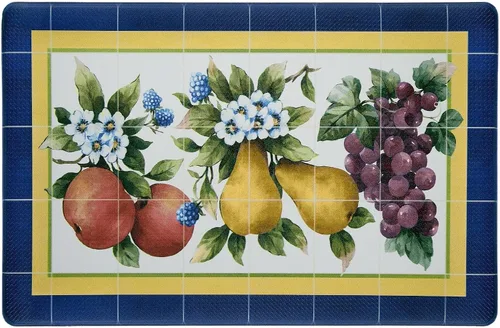 Miniatura 20 de Achim Home Decor - Tapete antifatiga para suelo, 18 x 30 pulgadas, diseño de gallo, impermeable, antideslizante, fácil de limpiar, tapete acolchado
