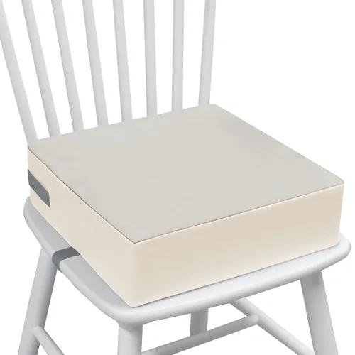 Miniatura 10 de Eiury Asiento elevado para mesa de comedor, asiento elevador para silla de cocina, cojín de poliuretano impermeable con correas de hebilla Verde