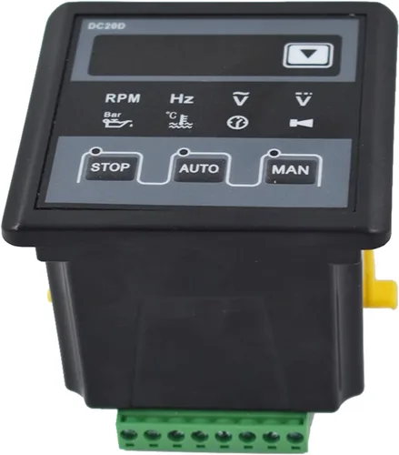 Miniatura 2 de marddpair Controlador de generador DC20D reemplazo electrónico del panel de control del módulo para motor diesel o generador