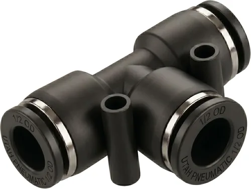 Miniatura 18 de Utah Pneumatic 1/2 Conexiones de empuje para conectar, codo de aire, línea de aire, unión de línea de aire, accesorios de conexión rápida, codo