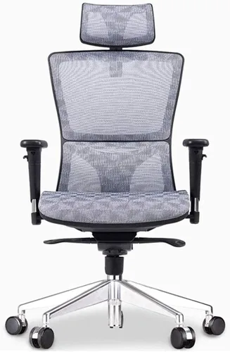 Miniatura 6 de Commercial Ergonomic High Back Executive Mesh Chair, with Adjustable Lumbar Support, Headrest and 3D Armrests Configure Chassis Functions(Black)