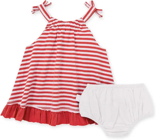 Miniatura 2 de Burts Bees Baby baby-girls Dress Infant Toddler Short Long-sleeve 100 Organic Cotton