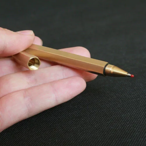 Miniatura 2 de EDC Pocket Seis-Edge - Bolígrafo distintivo de latón macizo