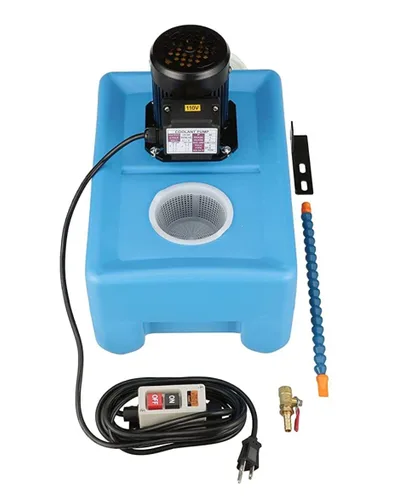 Miniatura 9 de VERTEX 3012-8110 Kit de bomba de refrigerante de 3 galones – Sistema de refrigeración portátil de máquina herramienta de 110 V 1/8 HP para fresado