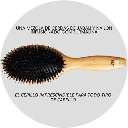 Miniatura 7 de Sam Villa Cepillo de pelo de cerdas de jabalí serie Signature para peinar el cabello