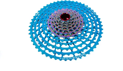 Miniatura 4 de KCNC Casete MTB de 12 velocidades 9-52T - Aluminio CNC ultraligero (azul)