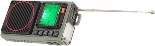 Miniatura 9 de Radio de banda completa, radio BT 5.0 multibanda, radio retro de bolsillo de batería de 1000 mAh, compatible con radio FM, AM mediana, onda corta SW