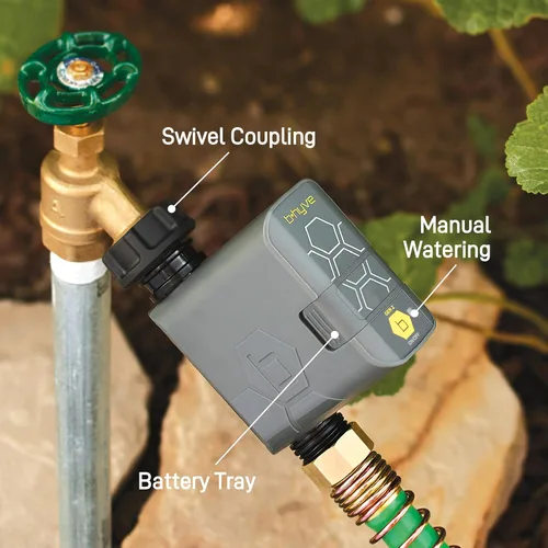Miniatura 8 de Orbit 90205Z B-hyve Gen 2 Temporizador de riego de manguera inteligente