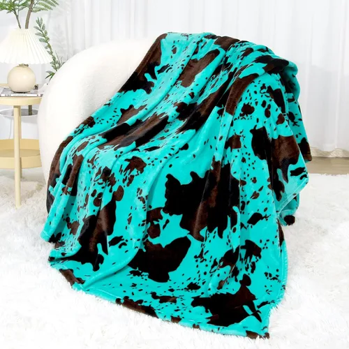 Miniatura 63 de Manta en blanco y negro, suave, cálida y acogedora para asiento de automóvil, cochecito, viajes, decoración de dormitorio para todas las estaciones