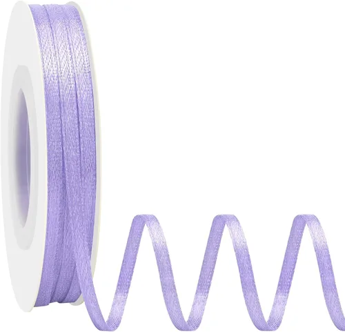 Miniatura 78 de 10 Classic Colors Double Face Satin Ribbon Set 1/8 Inch Polyester Ribbons for Gift Wrapping Fabric Ribbon for Crafts Flower Bouquet Arts Wedding