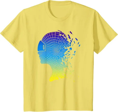 Miniatura 5 de Camiseta con diseño de auriculares de realidad virtual de VR Fans, Negro, S