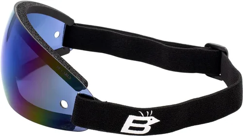 Miniatura 7 de Birdz Gafas de parasailing Wing Parasailing 2 pares con lente de espejo rojo ReflecTech de una pieza y lente de espejo azul