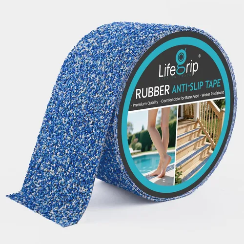 Miniatura 44 de Lifegrip - Cinta de tracción antideslizante, cinta de fricción de 1 pulgada x 15 pies, el mejor agarre, adhesivo abrasivo para escaleras, peldaños