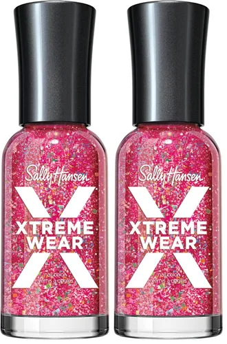 Miniatura 25 de Sally Hansen Xtreme Wear Esmalte de uñas, sin rayas, acabado brillante, color de uñas de larga duración, color blanco, 0.4 onzas líquidas
