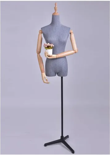 Cuerpo de maniquí femenino, maniquí de costura, torso, maniquí masculino y femenino, forma de vestido de maniquí de altura ajustable, forma de