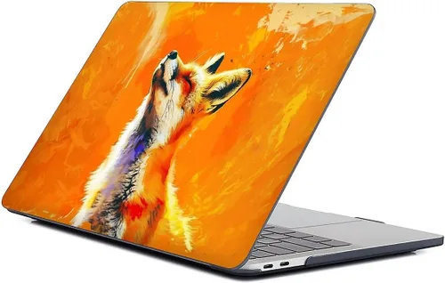 Miniatura 32 de para MacBook Pro de 13 Pulgadas Versión 2013-2015 Modelo A1425/A1502 Estuche para Computadora Negro, Estuche Rígido para Laptop de Patrón Premium