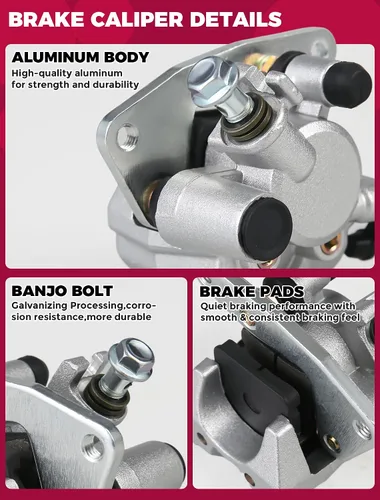 Miniatura 5 de Pinzas de freno delanteras para Honda 400EX 300EX 250X 250EX TRX250EX TRX250X TRX300EX TRX300X TRX400EX TRX400X Sportrax Fourtrax