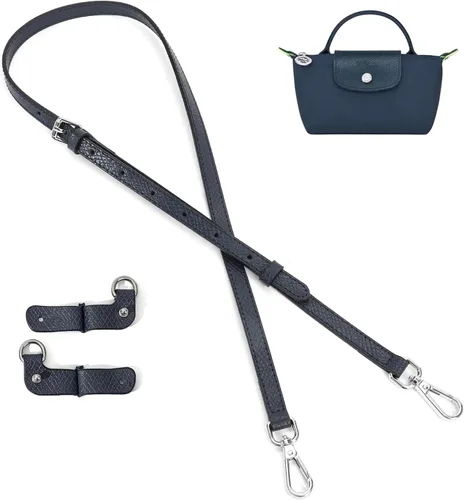 Miniatura 10 de Correa de Cuero para Bolso Bandolera Correa de Hombro Ajustable Adecuada para Bolsos Long Champ