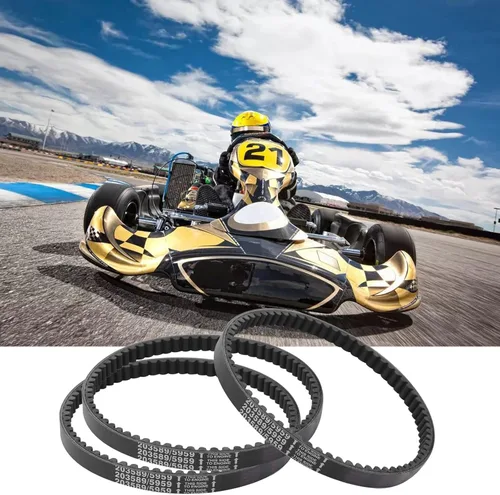 Miniatura 6 de BLACKHORSE-RACING 3 correas de transmisión Go Kart serie 30 reemplazan a Manco 5959 / Comet 203589