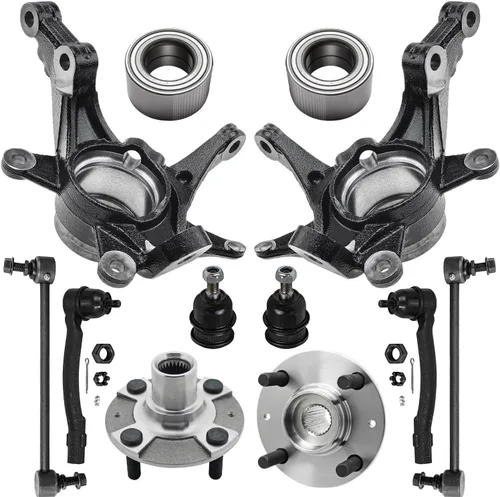 Miniatura 54 de Detroit Axle - Kit de nudillos delanteros e izquierdos RWD para Chevrolet GMC Silverado Suburban Sierra 1500 Avalanche Tahoe Yukon Cadillac Escalade