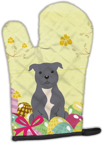 Miniatura 281 de Caroline's Treasures BB2732OVMT Dog House Collection Border Collie - Guante de horno grueso resistente al calor para sartenes calientes y horno